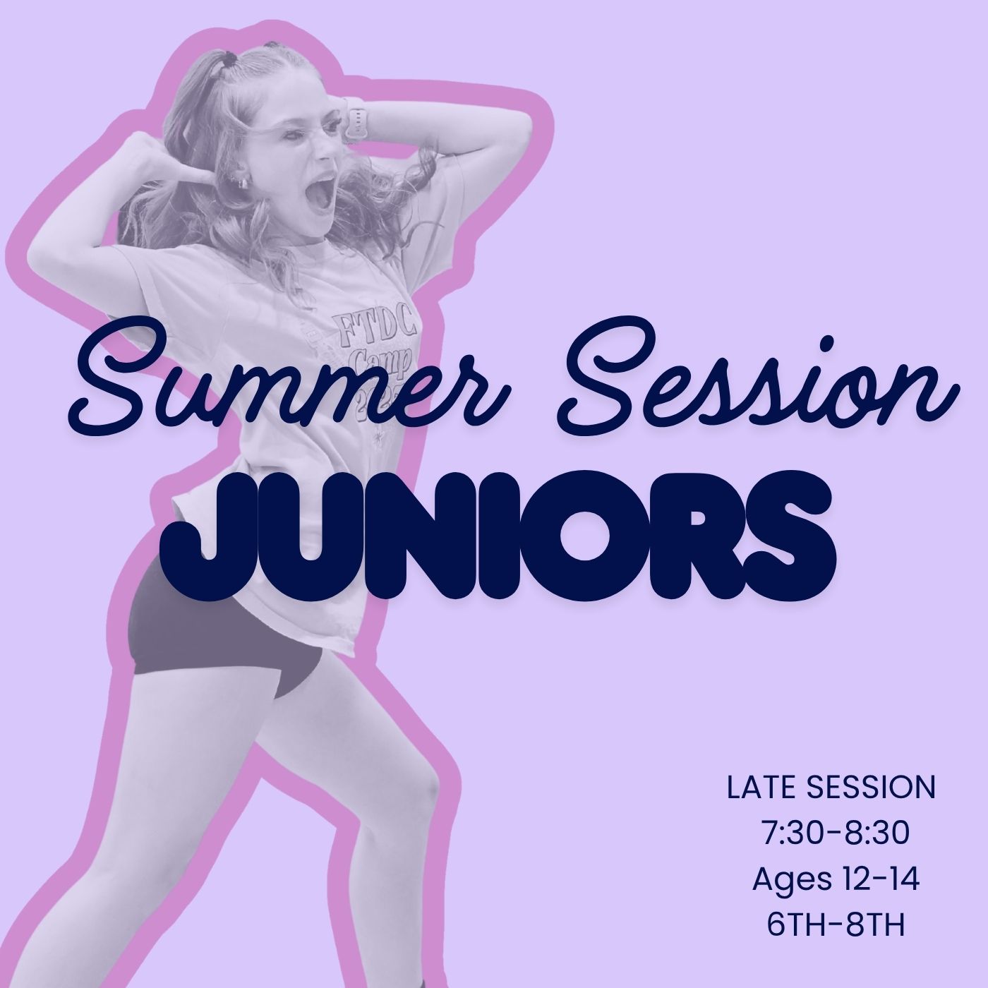 Juniors Summer Session- LATE! ages 12-14