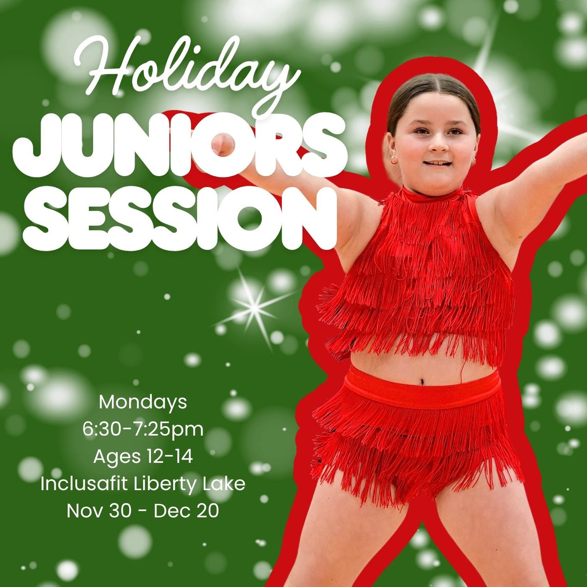 Juniors Holiday Session- Middle Schoolers